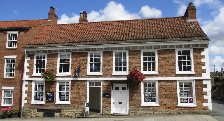 Close up of Front of Lister Haigh Office